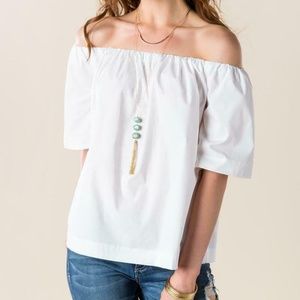 *NEW* FRANCESCA'S BRENNA OFF THE SHOULDER TOP